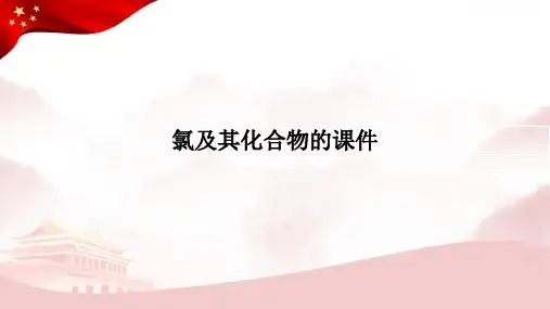 氯及其化合物ppt课件