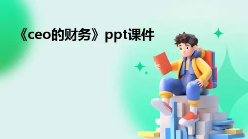 《CEO的财务》课件