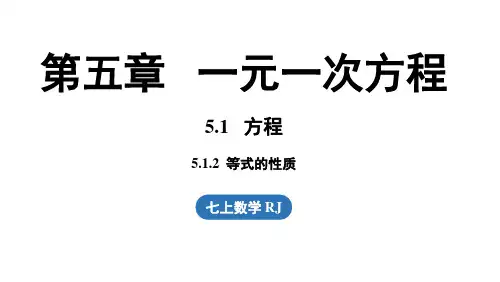 等式的性质ppt课件