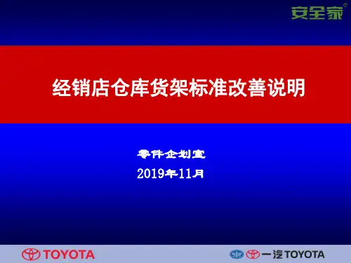 安全家-仓库货架标准改善说明PPT资料31页