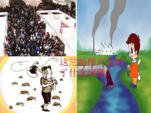 我国面临严重的人口、资源、环境问题