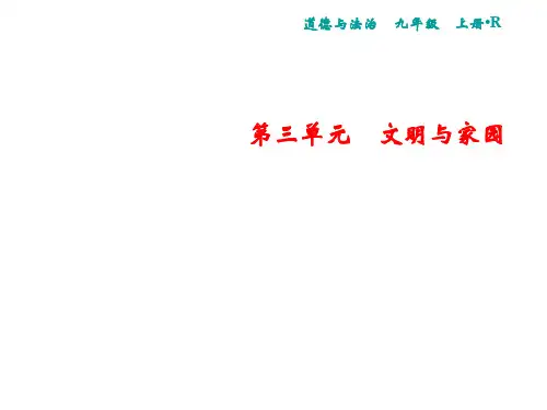 道德与法治《正视发展挑战》ppt优秀课件2