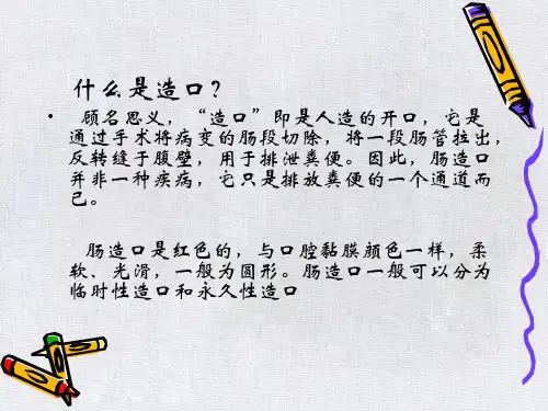 肠造口及其护理新进展