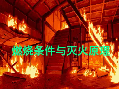科粤版初中化学九年级上册 3.3 燃烧条件与灭火原理  课件  (1)