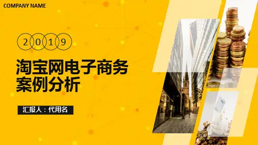 淘宝网电子商务案例分析
