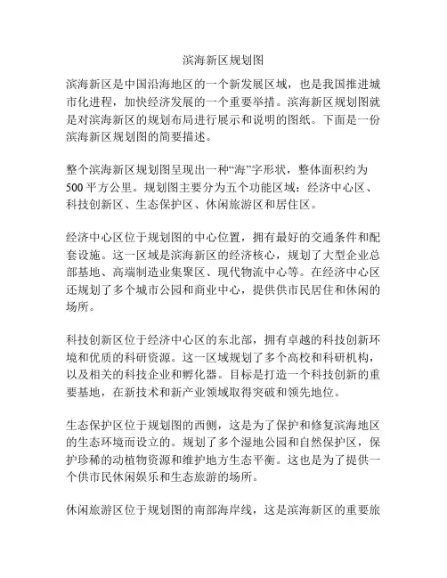滨海新区规划图