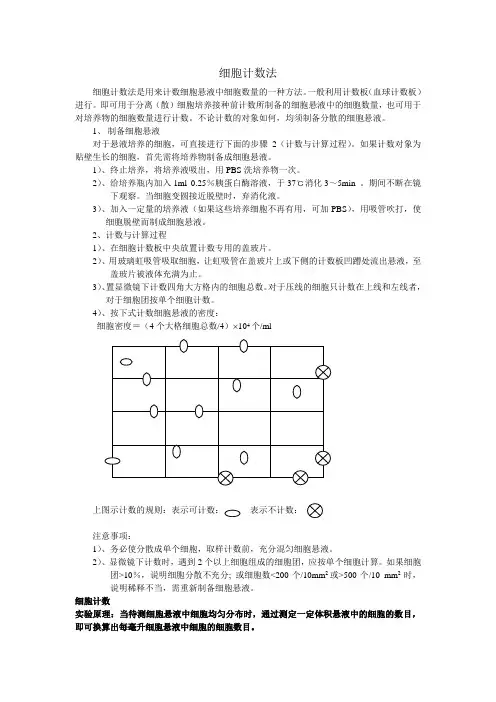 细胞计数法