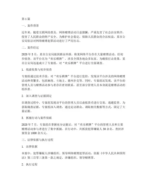 严格依照法律执行案例(3篇)