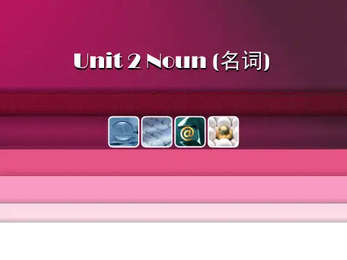 《致用英语(第二版)》语法教程1教学课件Unit 2