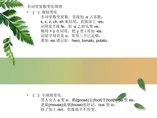 小学英语一般过去时完整版