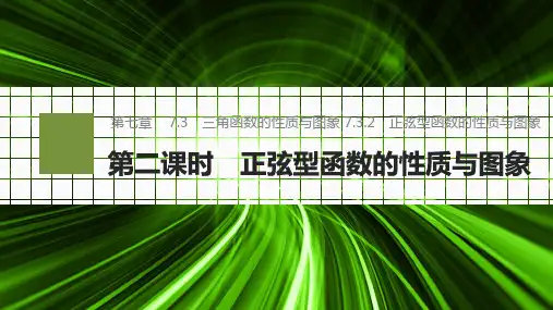 高中数学同步教学课件  正弦型函数的性质与图象