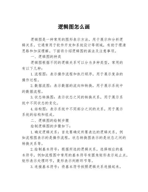 逻辑图怎么画3篇