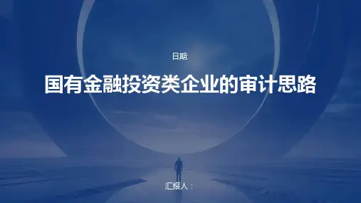国有金融投资类企业的审计思路