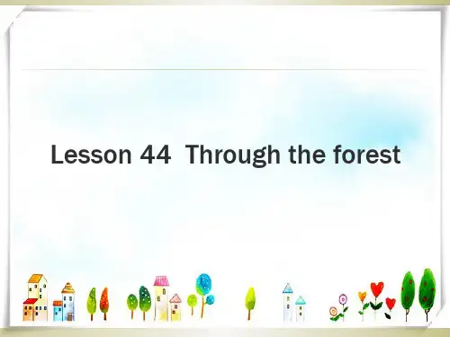 2024年新概念英语NCE2_Lesson44(共27页)课件