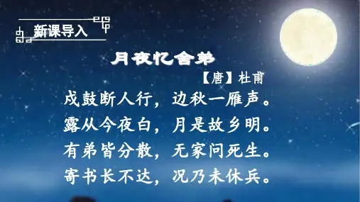 月是故乡明-优秀课ppt1