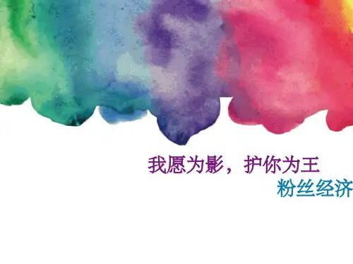 【艺恩】粉丝经济研究报告ppt