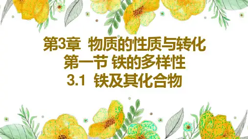 铁及其化合物ppt课件