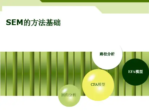 结构方程模型