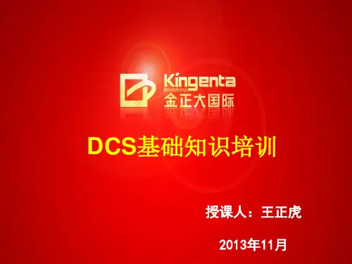 DCS基本知识培训课件