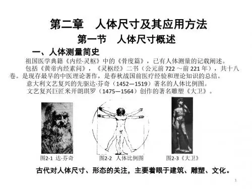 人体测量方法简介