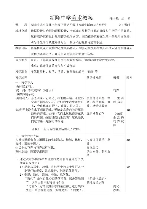扮靓生活的花卉纹样2
