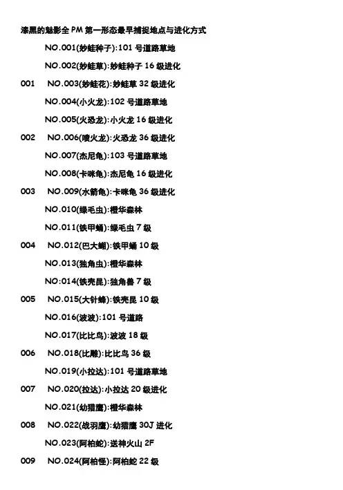 漆黑的魅影捕捉记录