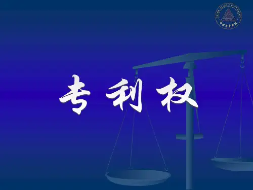 专利权PPT课件