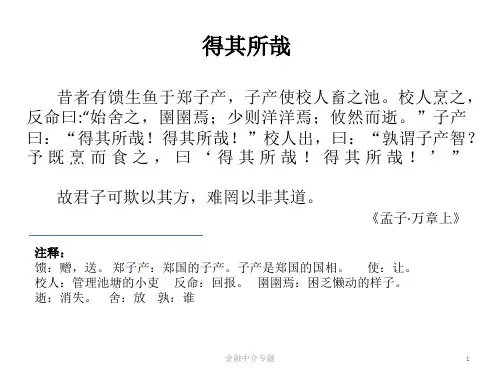 金融中介专题课件