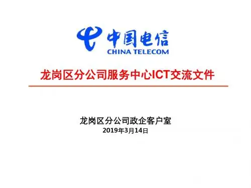 电信ICT项目交流-PPT文档资料