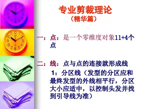 发型剪裁演示文稿