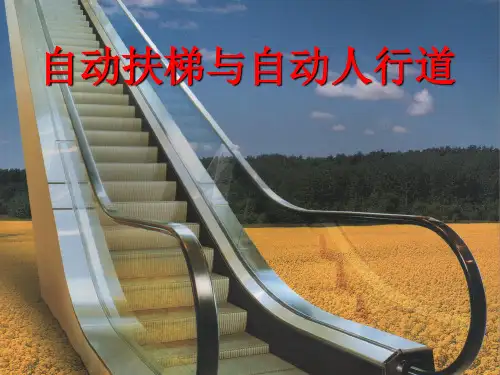 自动扶梯和自动人行道3-3-1
