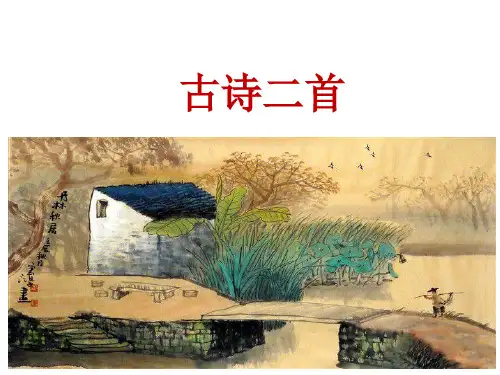 12 古诗二首《池上》《小池》ppt课件