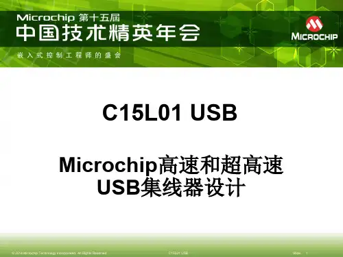 Microchip高速和超高速USB集线器设计