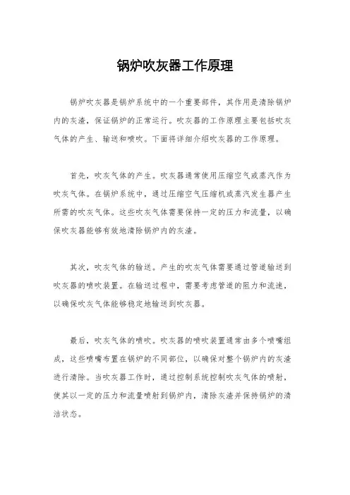 锅炉吹灰器工作原理
