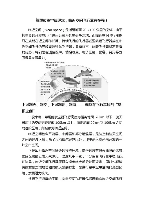 颠覆传统空战理念，临近空间飞行器有多强？