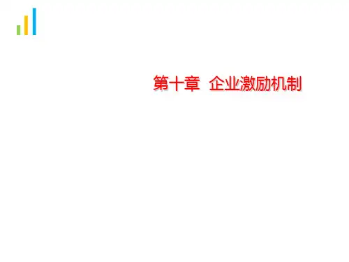 企业激励机制与薪酬激励(ppt 54页)