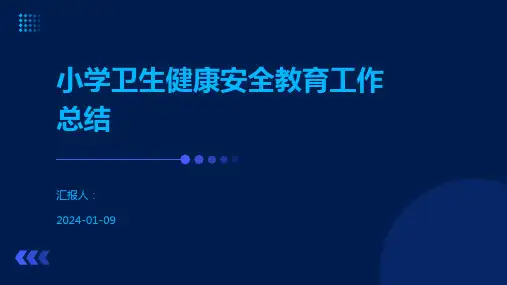 小学卫生健康安全教育工作总结