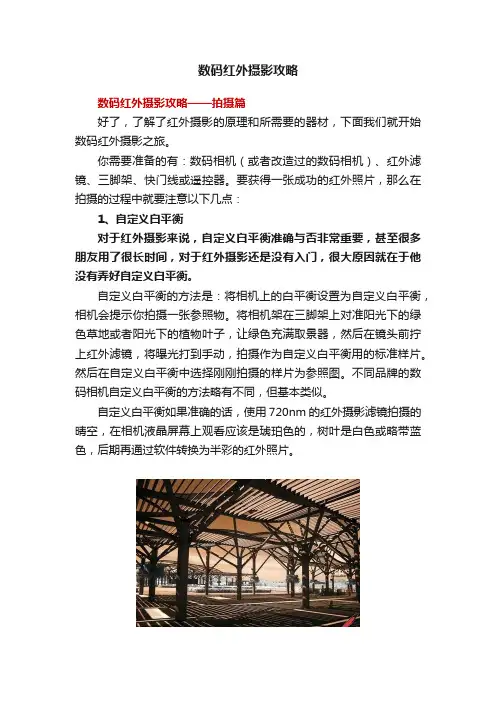 数码红外摄影攻略