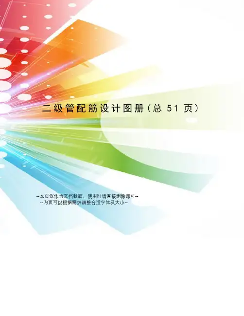 二级管配筋设计图册