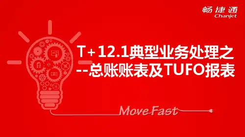 T+典型业务-总账账表及TUFO报表
