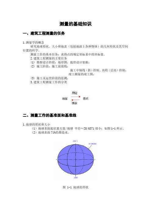测量的基础知识