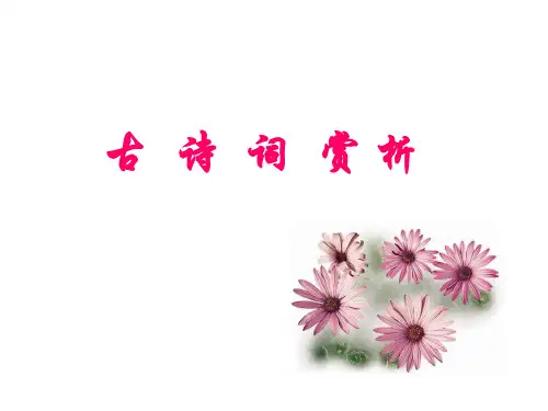 古诗鉴赏2015版