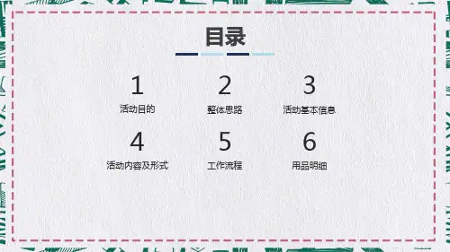 店铺公司开业庆典活动策划方案辅导内容宣讲PPT课件