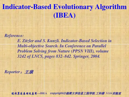 IBEA-基于评价指标的多目标遗传算法