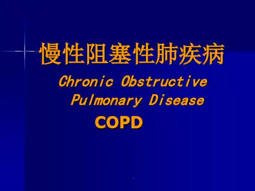COPD诊治指南 最新版本