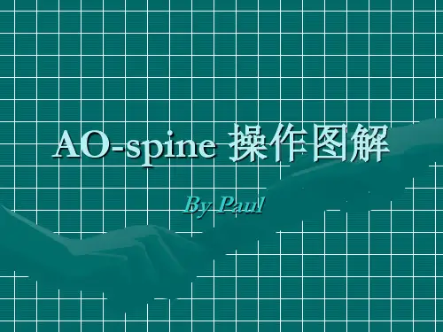 AO-spine 操作图解