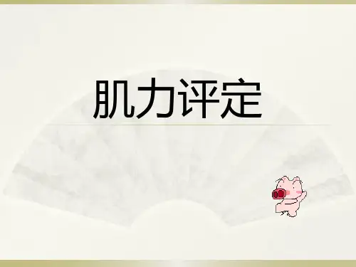肌力评定ppt课件