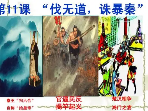 《伐无道诛暴秦》“塑新杯”比赛课件2