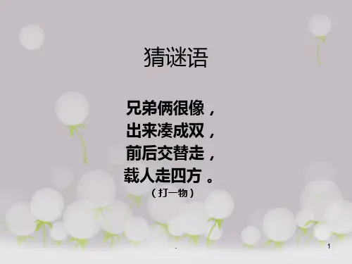 鞋子的设计PPT课件