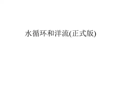 水循环和洋流(正式版)